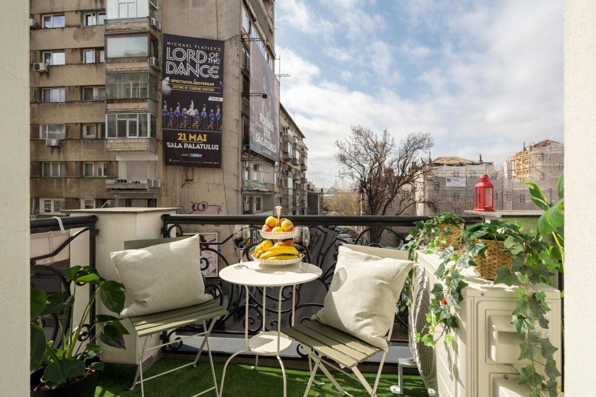 Sunny Large Flat - Amzei Square - Superb Balcony *
