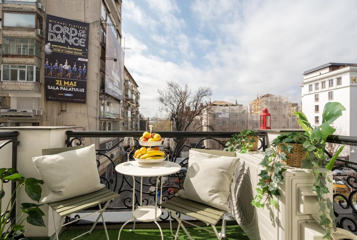 Sunny Large Flat - Amzei Square - Superb Balcony *