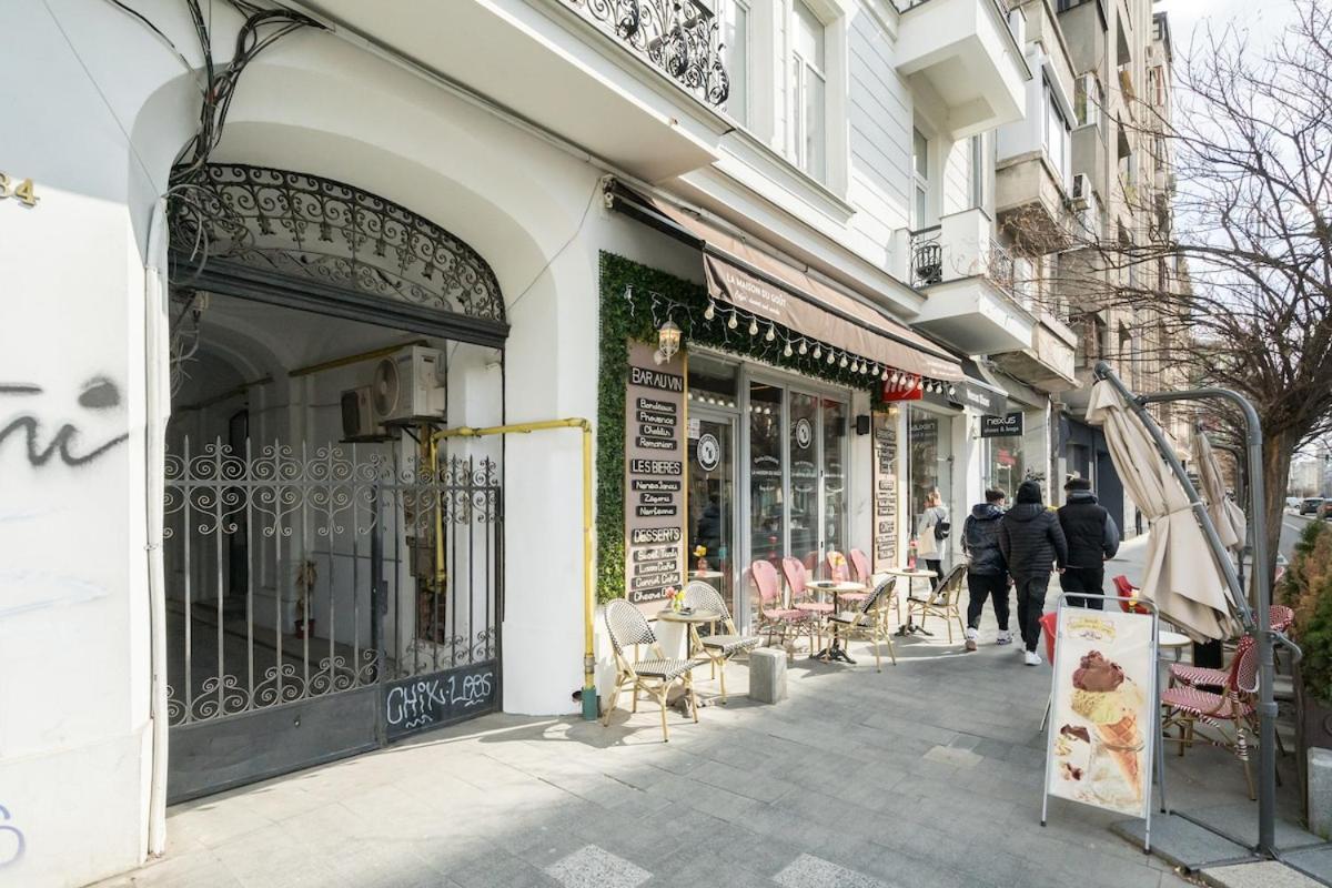 Sunny Large Flat - Amzei Square - Superb Balcony * Bucharest