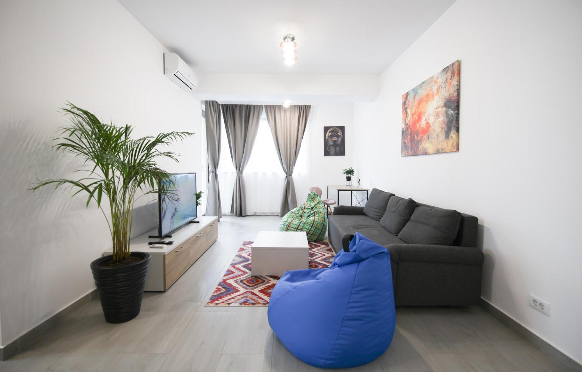 Apartament Vitan Oasis ---free Secured Private Parking---self Check-in-- Bucureşti