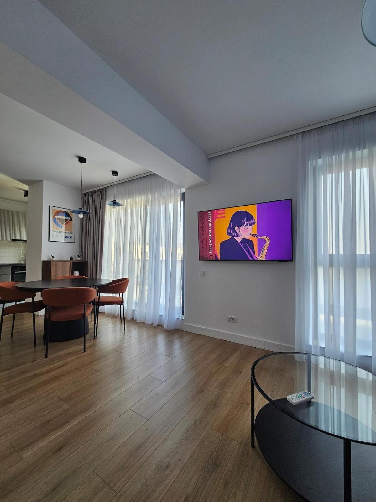 Onix Penthouse 18, Premium Parking Apartment Bucharest
