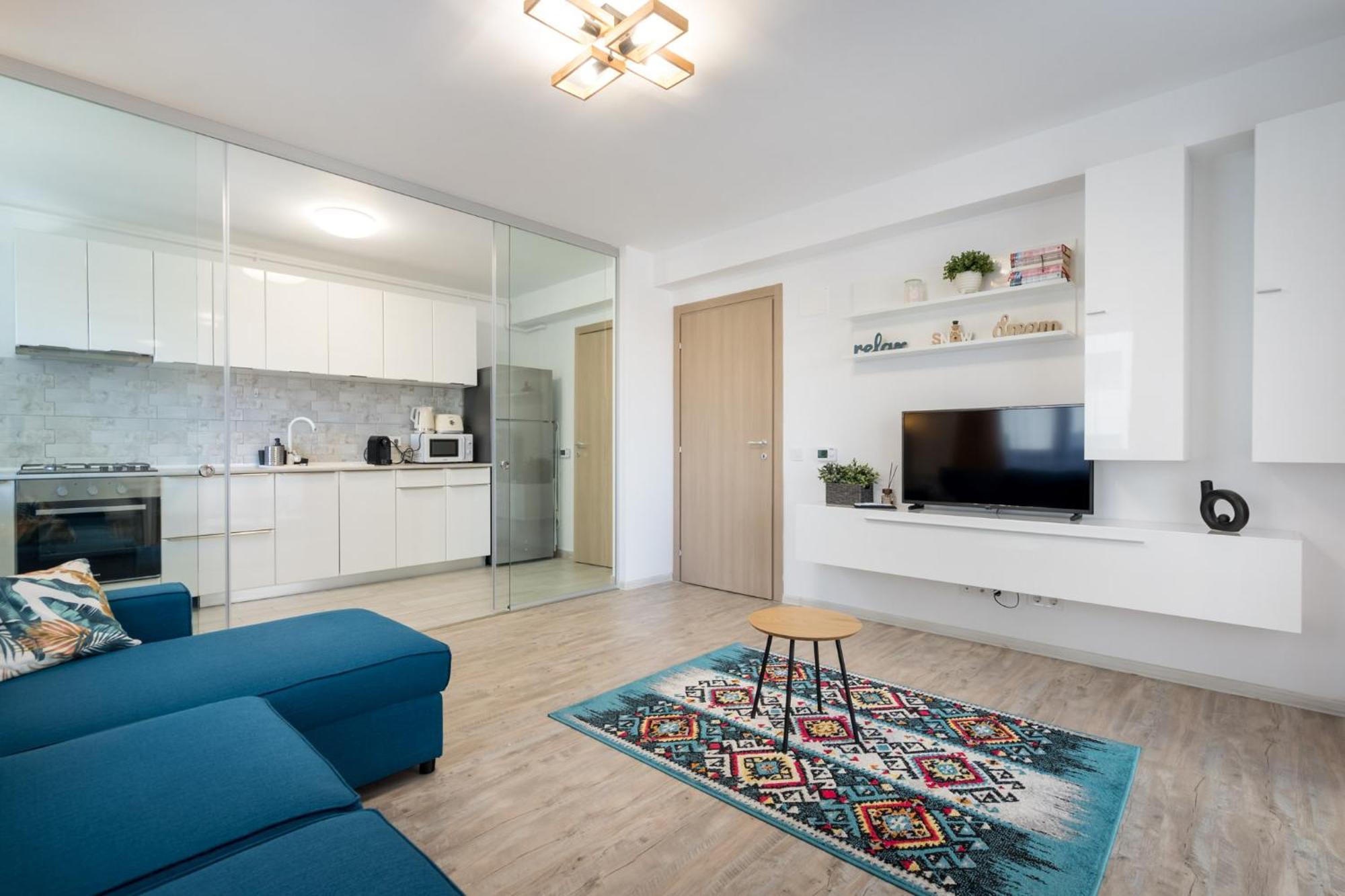 The Painter - Timpuri Noi 1br With Parking Apartment Bucharest