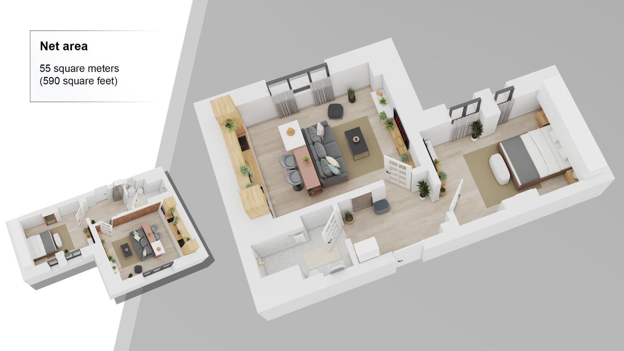 Apartament Aiastay River Bucureşti