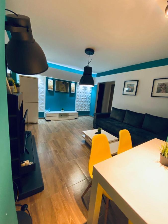 Apartament Central Blue Apartment-university Market *
