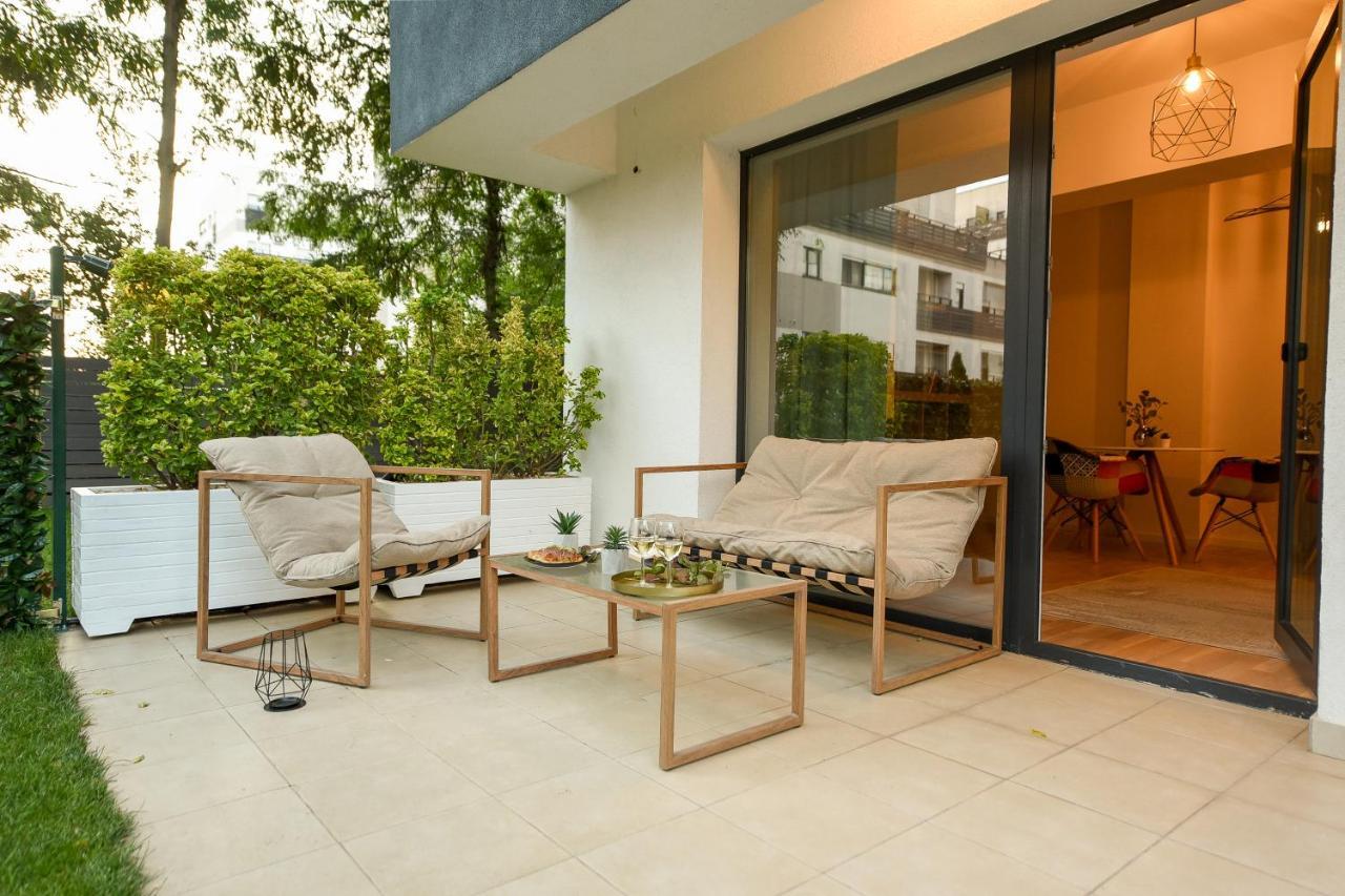 Vacation Feel - 2br With Terrace & Private Parking In Baneasa Apartament Bucureşti