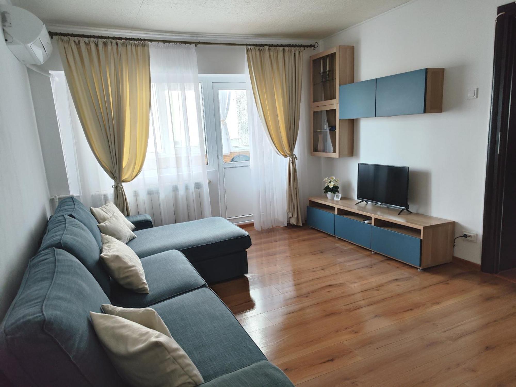 Platinum - Cu 3 Camere, 2 Dormitoare, 2 Bai, Bucatarie Complet Utilata, 2 Balcoane Apartament