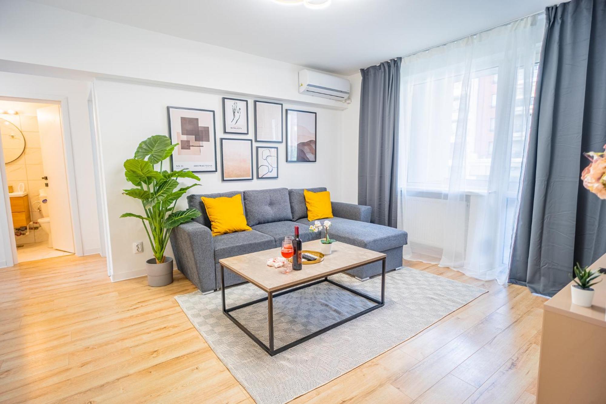 Apartment Spacious Newly Renovated 2br With Balcony Bucharest