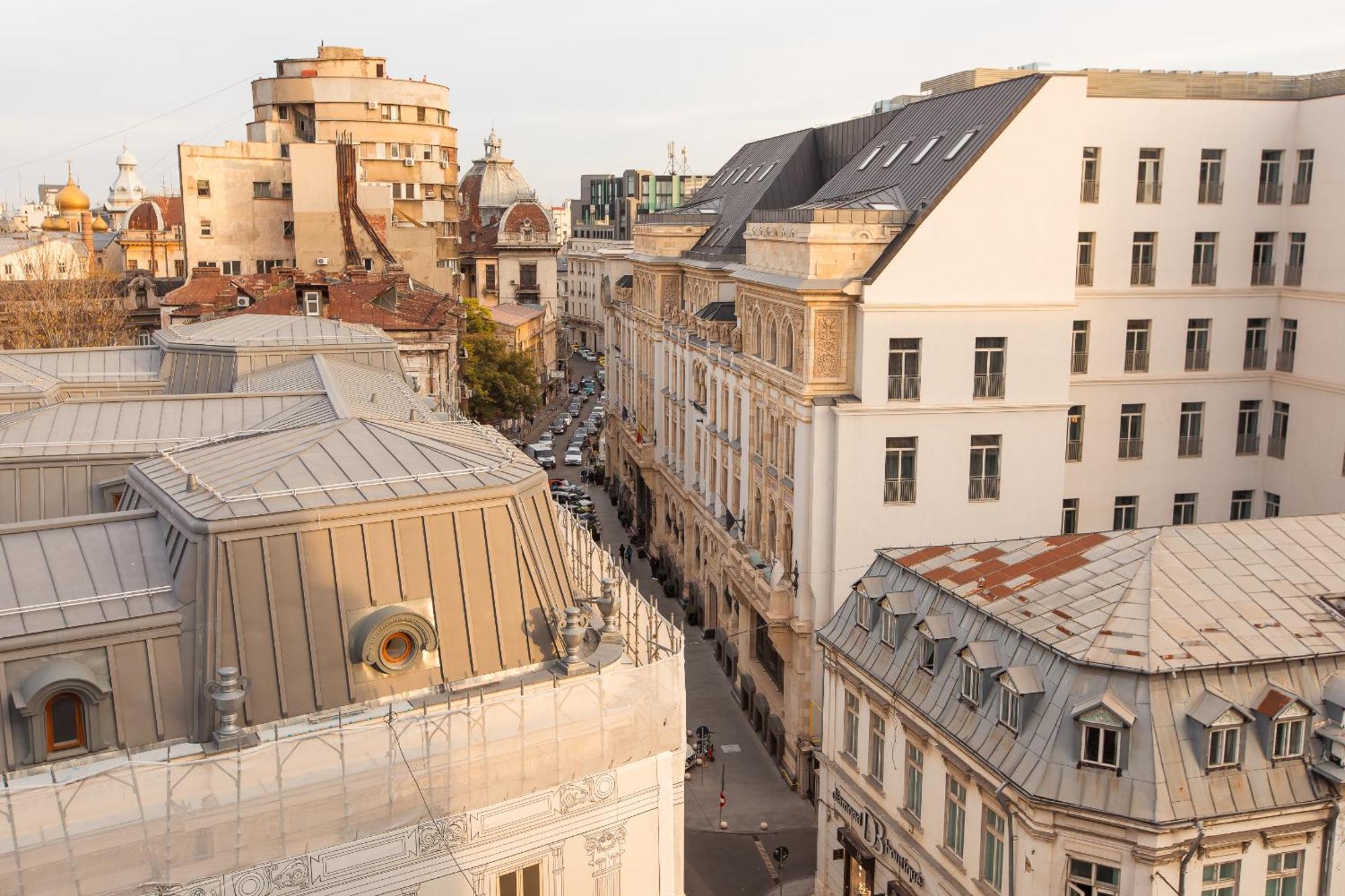 Royalty With Views On Calea Victoriei Apartment