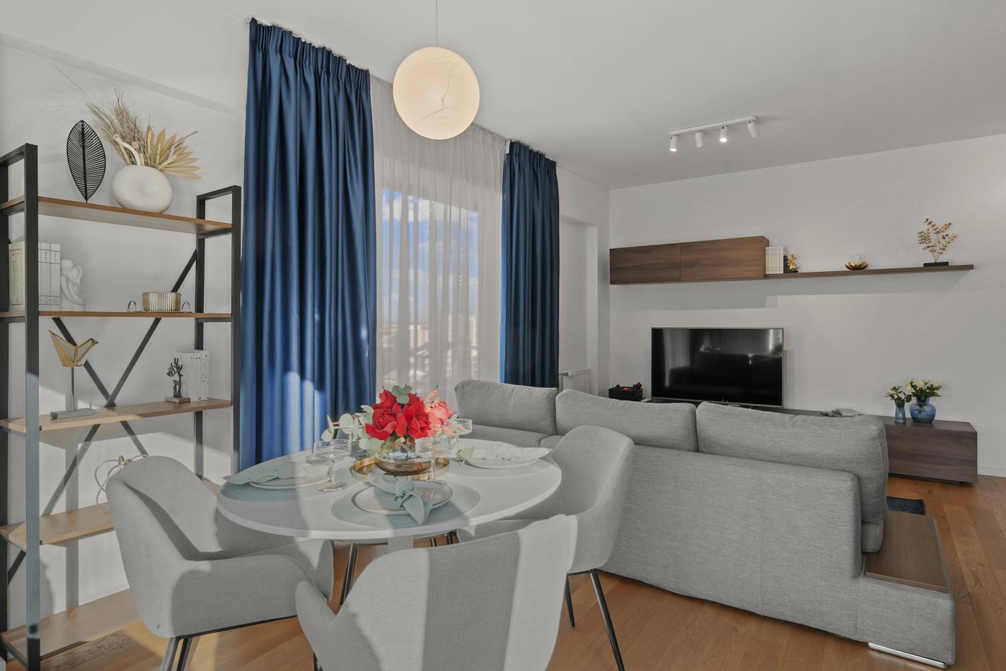 Mido Duo In New Building With Parking, Self Check-in And Security Apartment