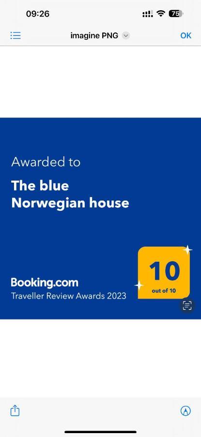 The Blue Norwegian House