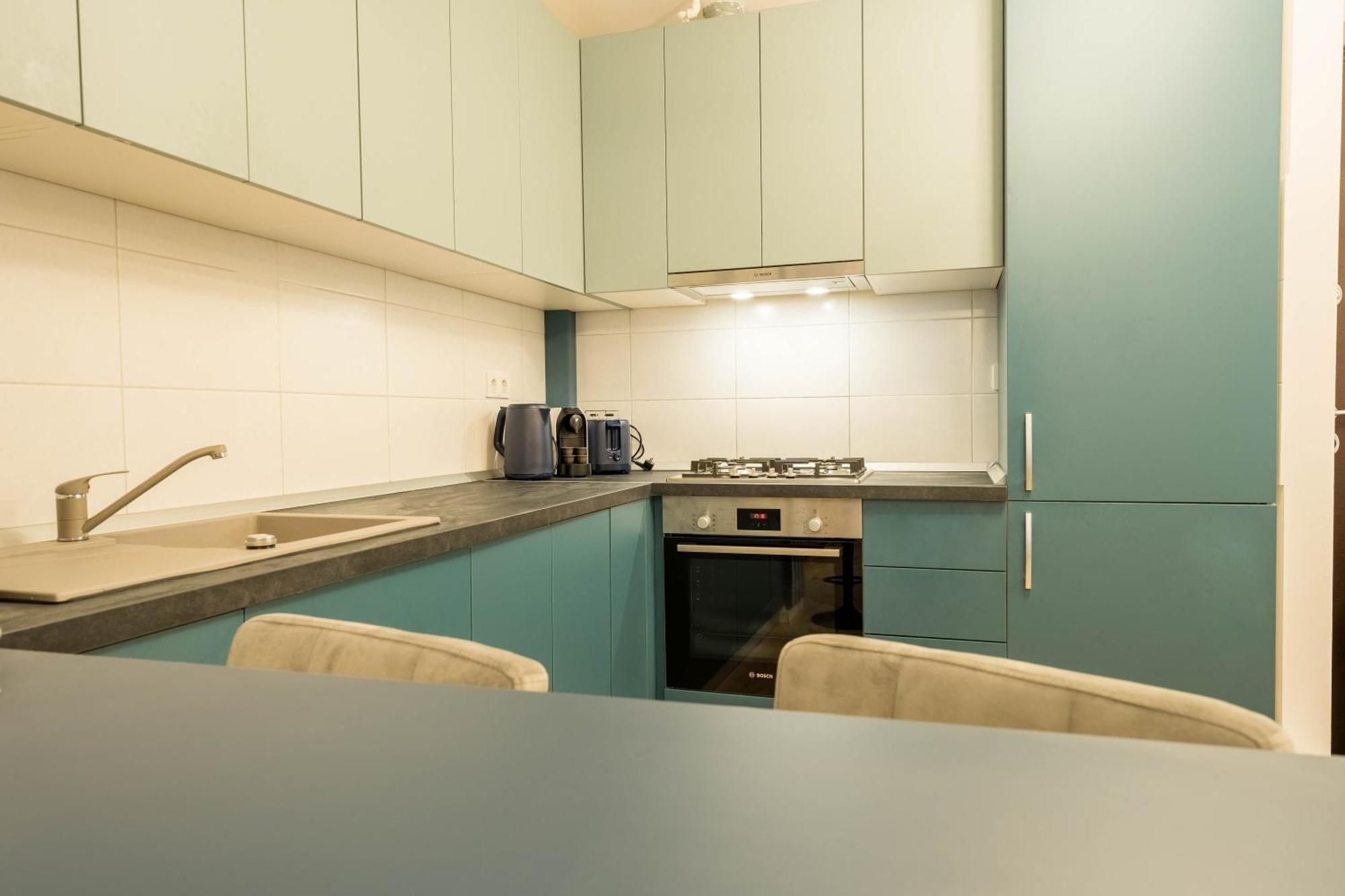 Blue Spot - Chic Pipera Getaway With Balcony Apartment Bucharest