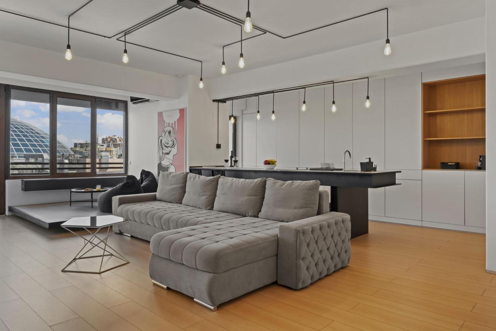 Rh - Opposite Mall, Metro, Balcony - Rh Living Apartment Bucharest