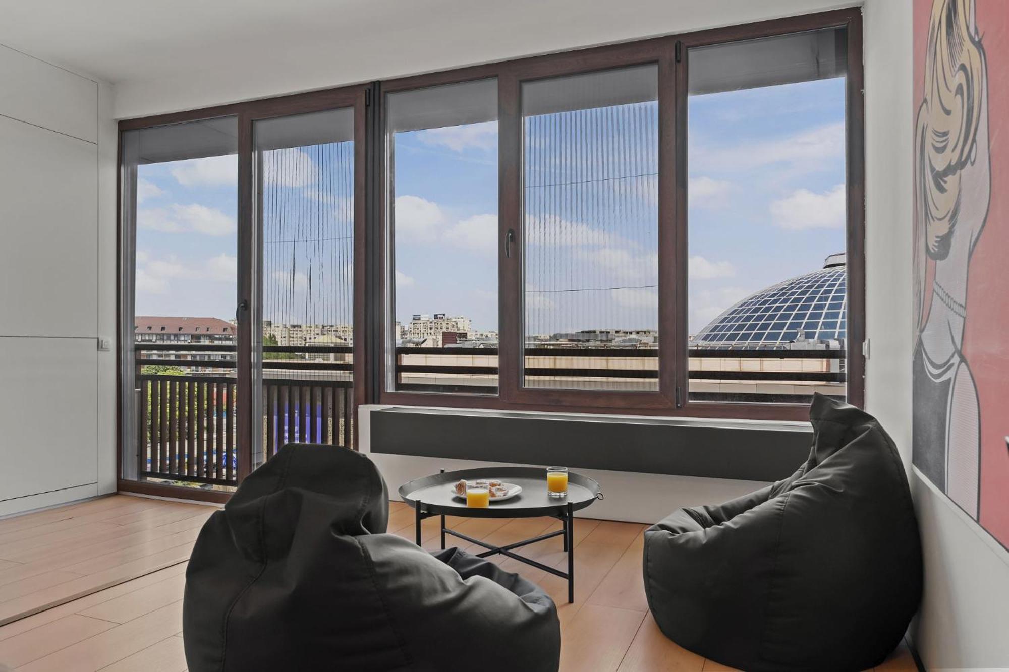 Apartment Rh - Opposite Mall, Metro, Balcony - Rh Living Bucharest