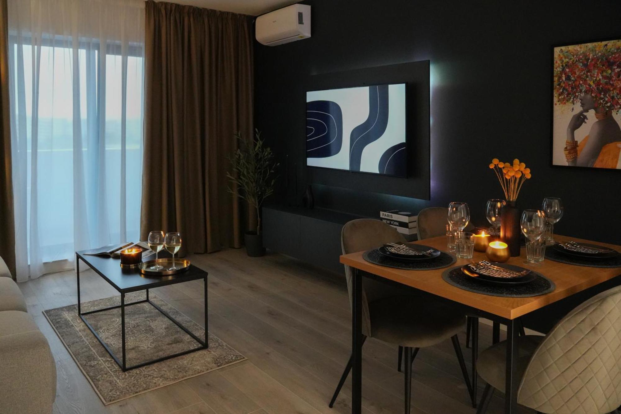 Luca - Luxury Park-view With Balcony & Parking Apartamento