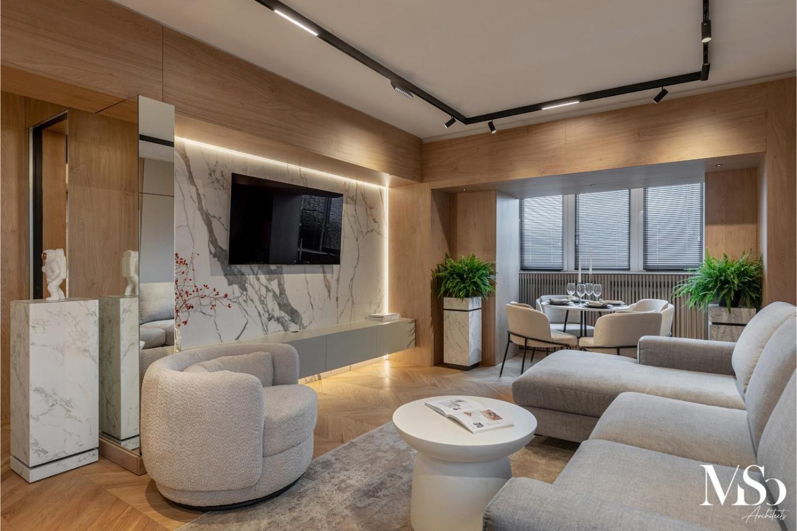 Designer's Delight: Modern 1br Near Center